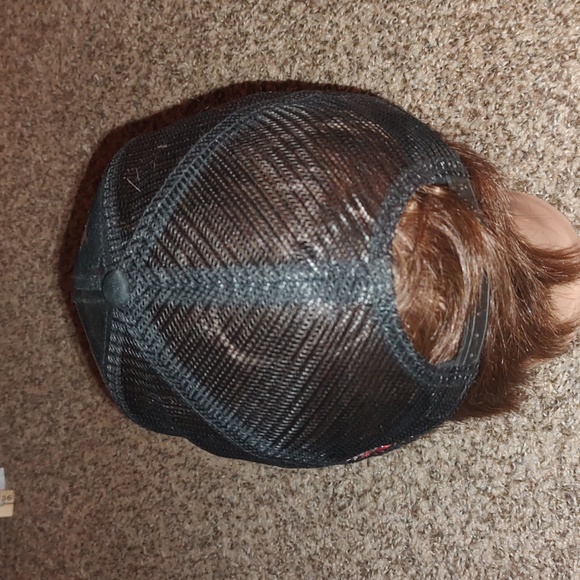 Ducks Unlimited Mesh Trucker Snapback Hat Cap Black Out Stars & Stripes USA - Picture 5 of 8